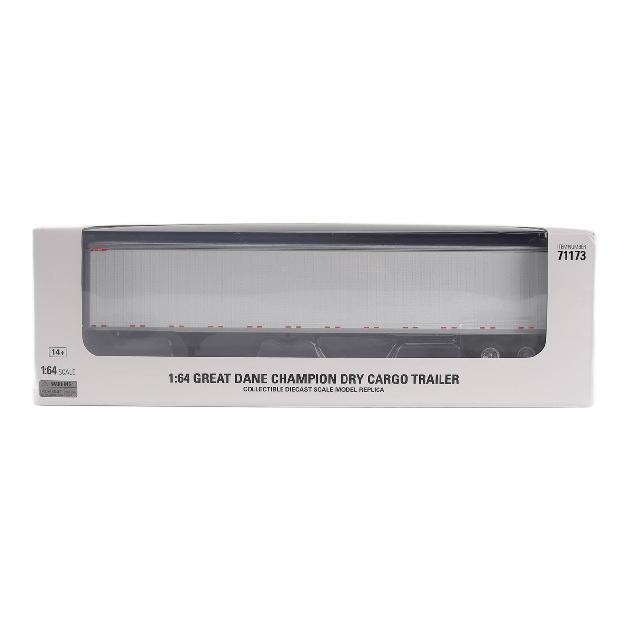 1/64 Diecast Masters Great Dane Champion 53ft Dry Cargo Trailer Diecast Model