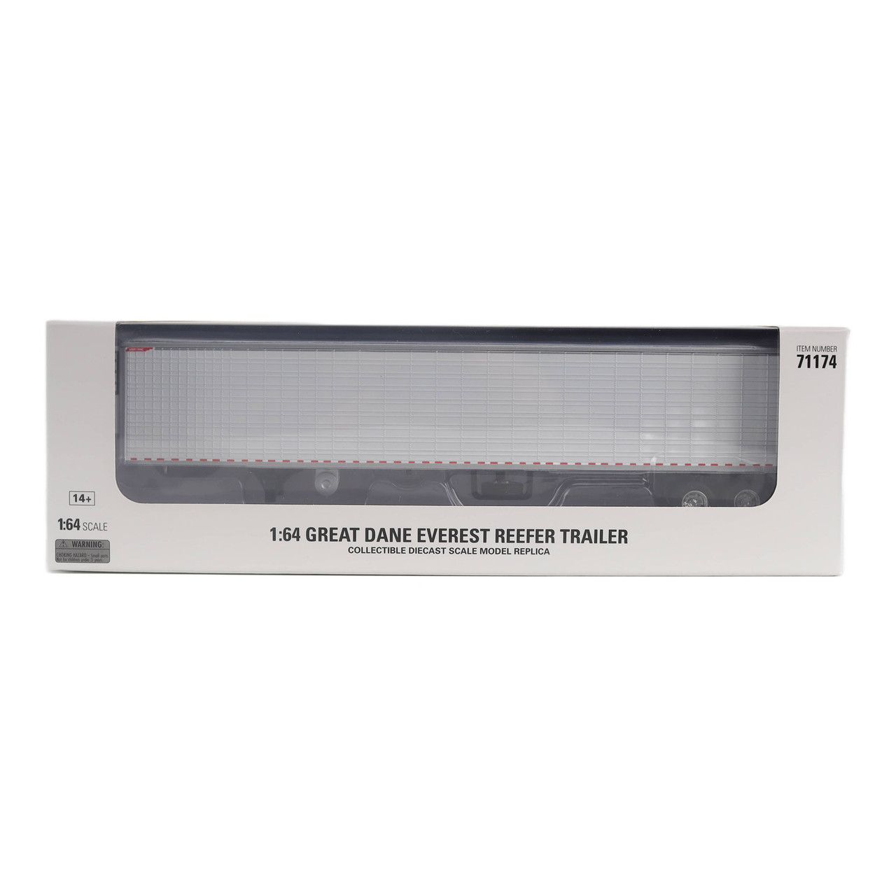 1/64 Diecast Masters Great Dane Everest 53ft Reefer Trailer Diecast Model
