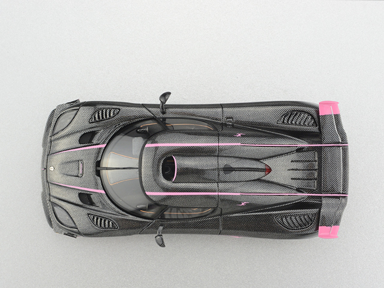 1/43 Frontiart Koenigsegg ONE:1 (Carbon Fiber Pink) Car Model Limited