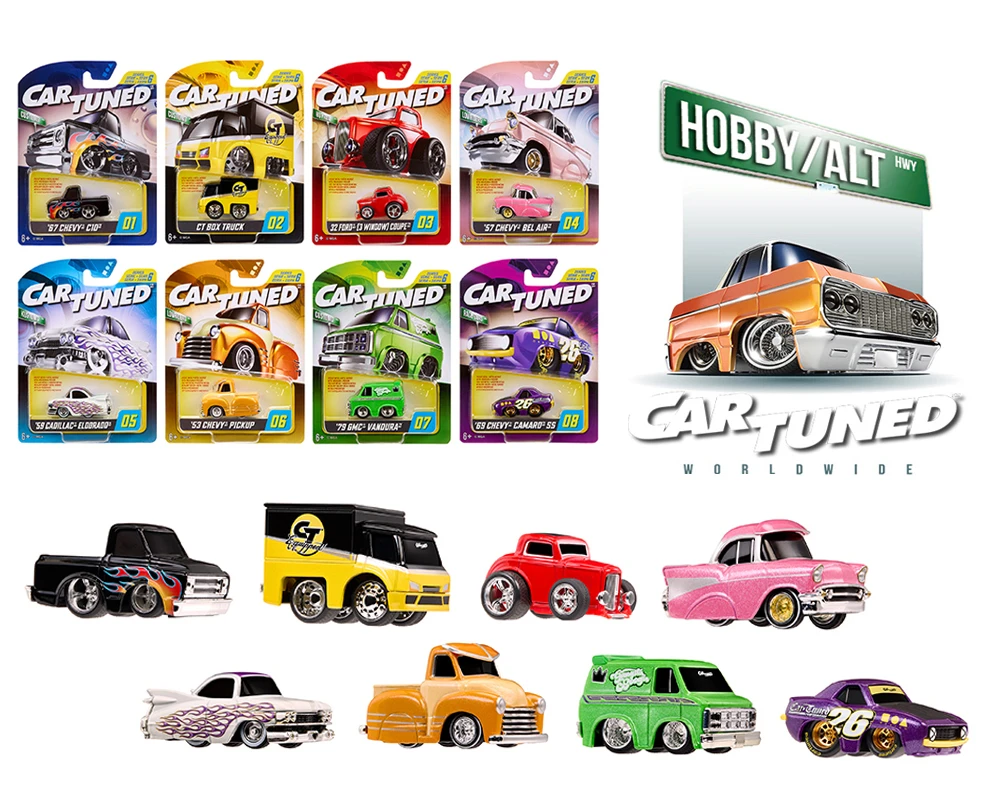 1/64 CarTuned 8-Car Set Series 6 Hobby Alternate 2026 Assortment of 8