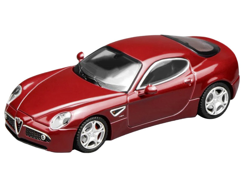 2008 Alfa Romeo 8C Competizione Competition Red Metallic 1/64