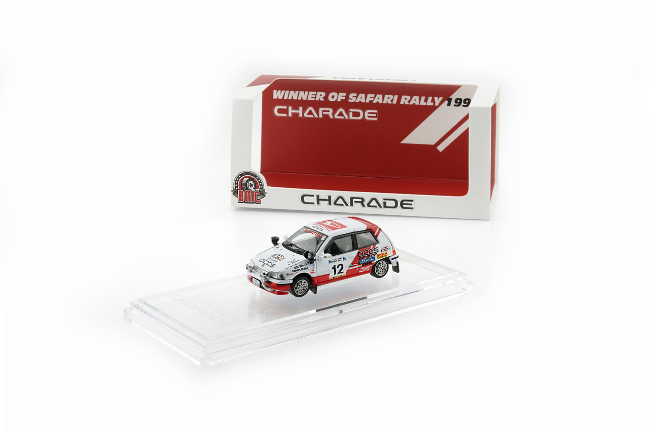 1/64 BMC 1992 Daihatsu Charade The Winner of '92 Safari Rally Group A class 5 (Total 14) and 3rd of '93 class 7 (Total 7) Diecast Car Model