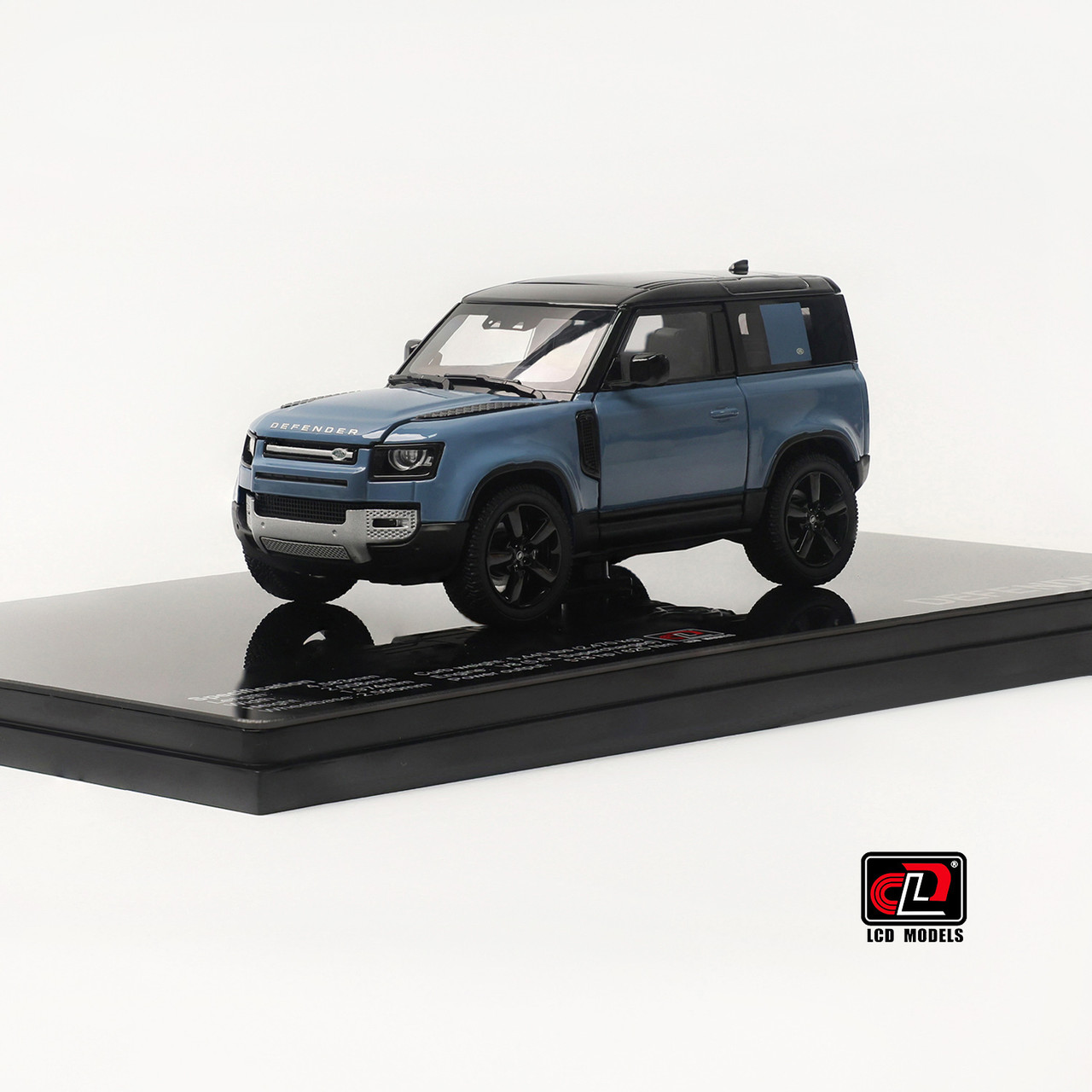 1/43 LCD Land Rover Defender 90 (Blue) Diecast Car Model
