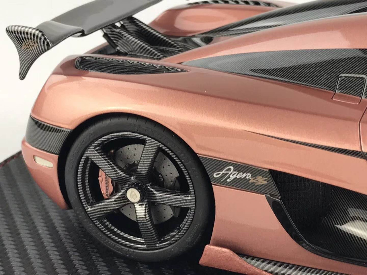 1/18 FA Frontiart Koenigsegg Agera RS (Taipei Gold) Resin Car Model Limited