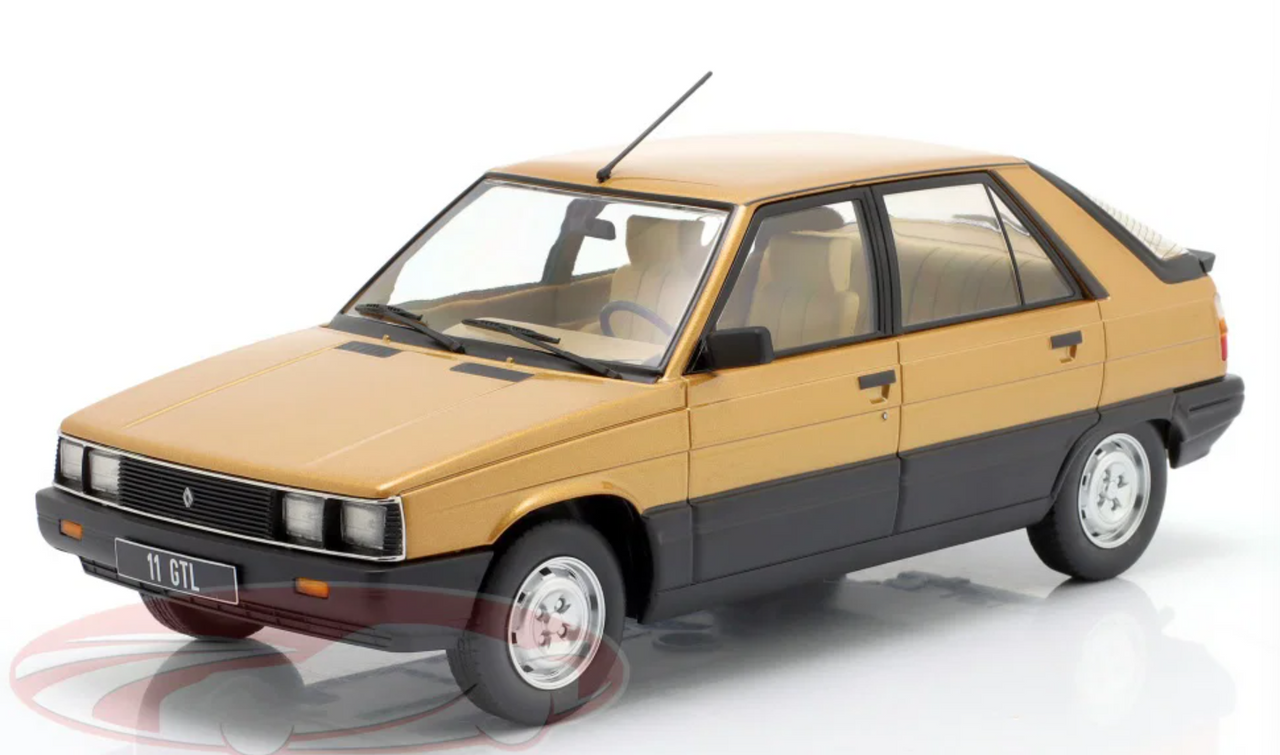 1/18 ModelCarGroup 1985 Renault 11 GTL (Gold) Diecast Car Model