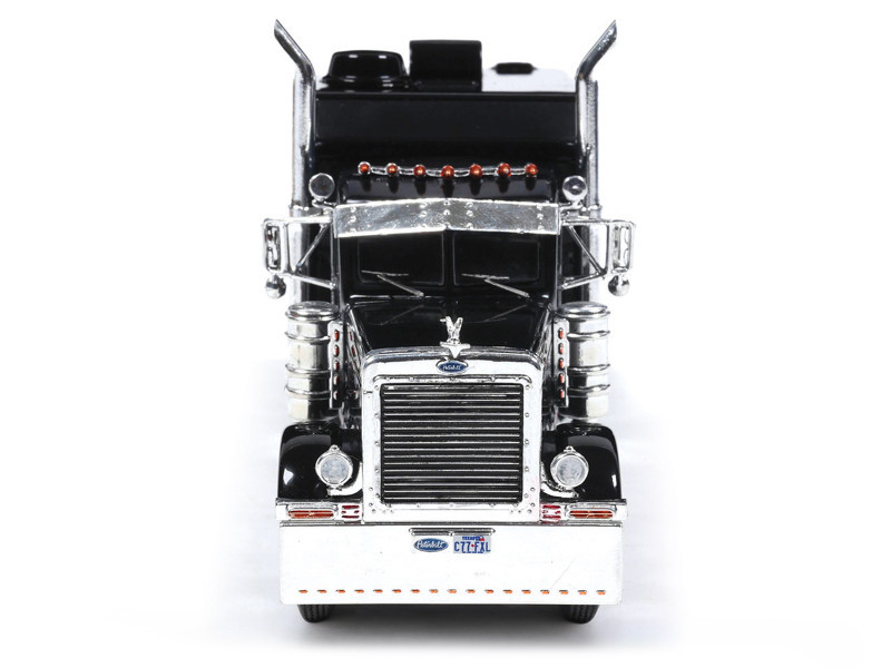 1/64 Ixo 2002 Peterbilt 379 Custom (Black) Diecast Model