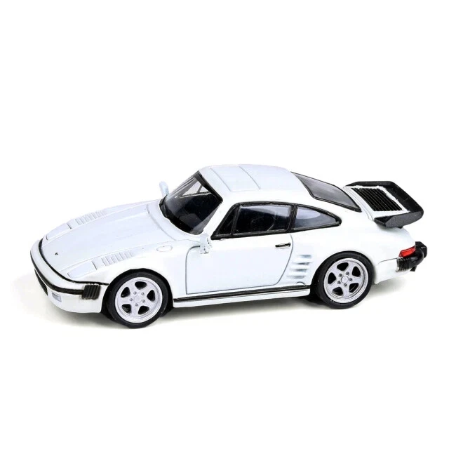 1/64 Paragon 1986 Porsche 911 RUF BTR Slantnose (Grand Prix White) Diecast Car Model