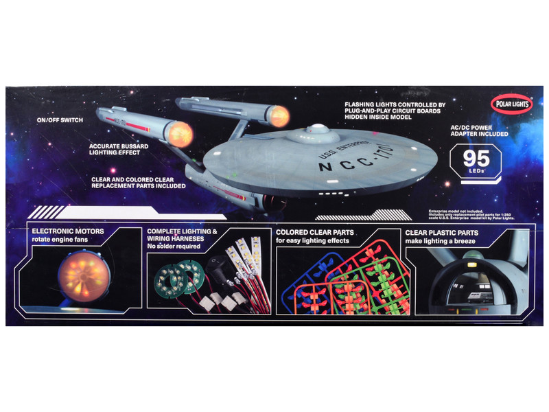 Skill 2 Model Kit Star Trek The Original Series USS Enterprise