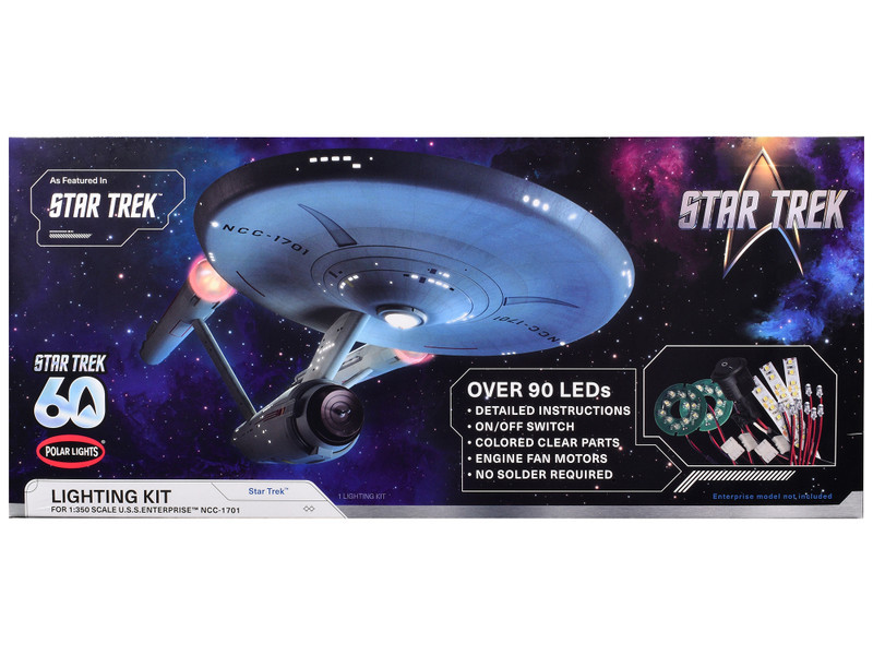 Skill 2 Model Kit Star Trek The Original Series USS Enterprise