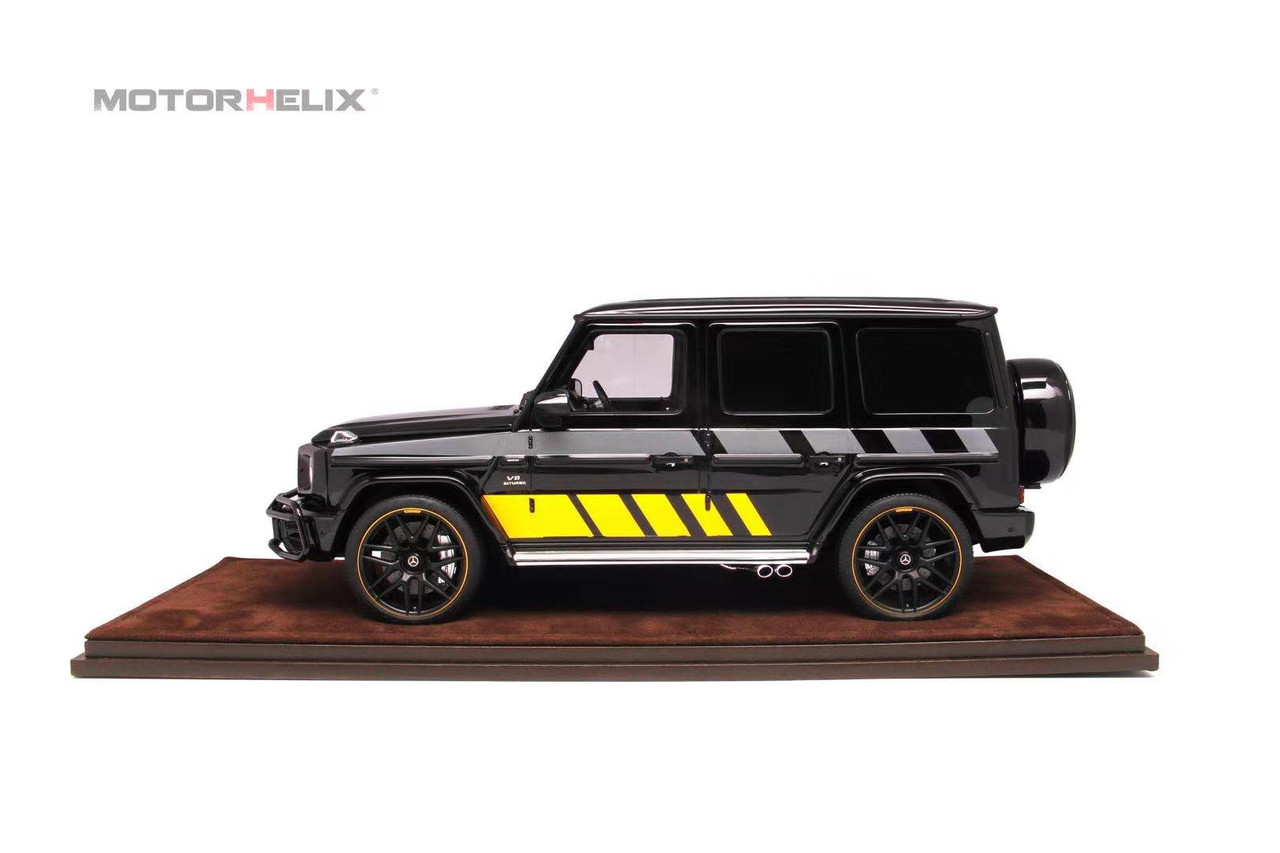 1/18 Motorhelix Mercedes-Benz Mercedes G63 AMG (Black) Car Model Limited