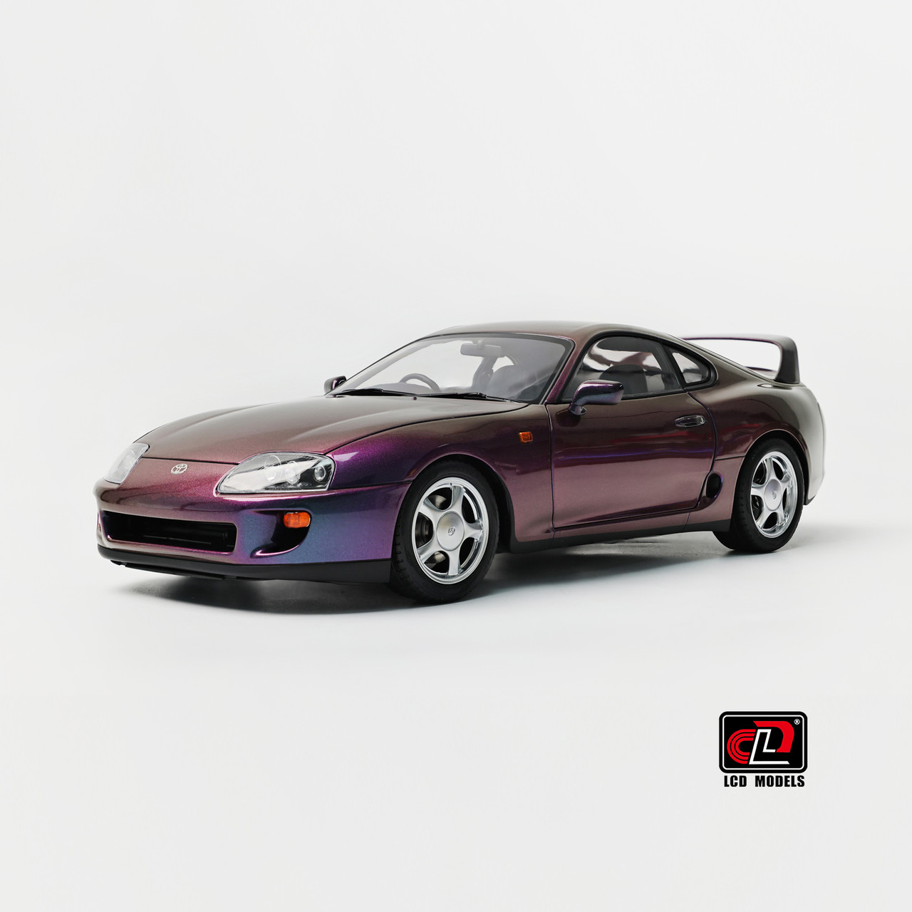 1/18 LCD Toyota Supra A80 (Holographic Purple) Diecast Car Model