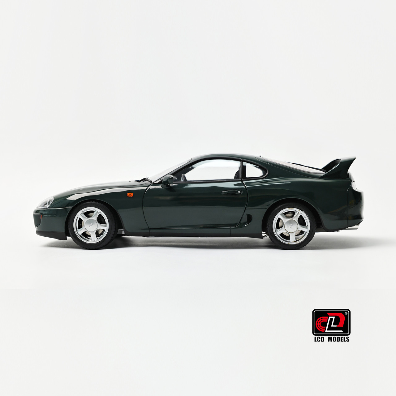 1/18 LCD Toyota Supra A80 (Dark Green) Diecast Car Model
