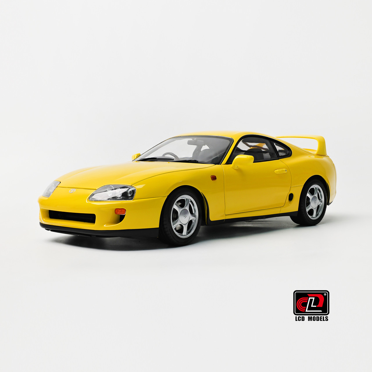 1/18 LCD Toyota Supra A80 (Yellow) Diecast Car Model