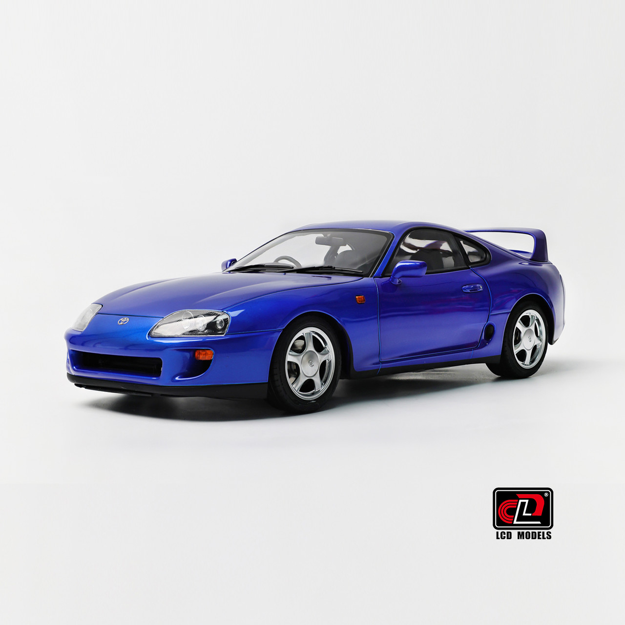 1/18 LCD Toyota Supra A80 (Blue) Diecast Car Model - LIVECARMODEL.com
