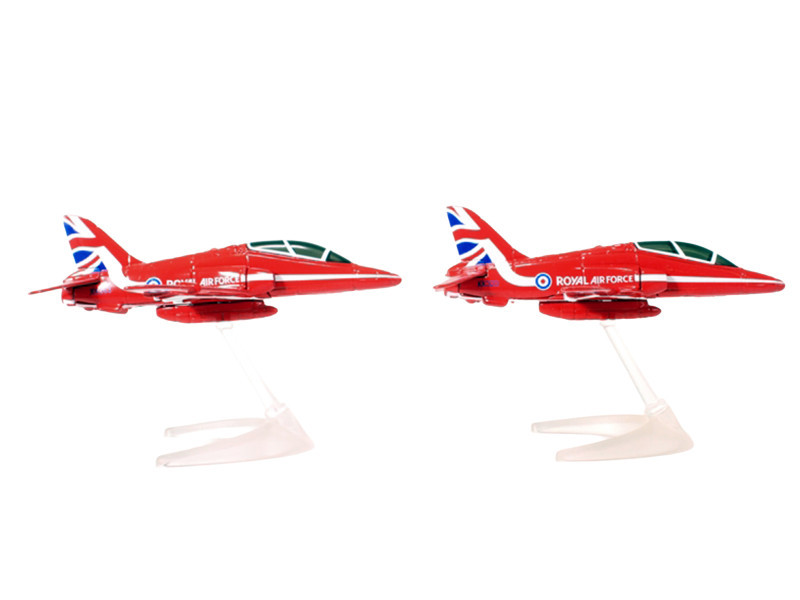 Royal Air Force "Red Arrows" Synchro Pair Set of 2 Planes Diecast Models by Corgi