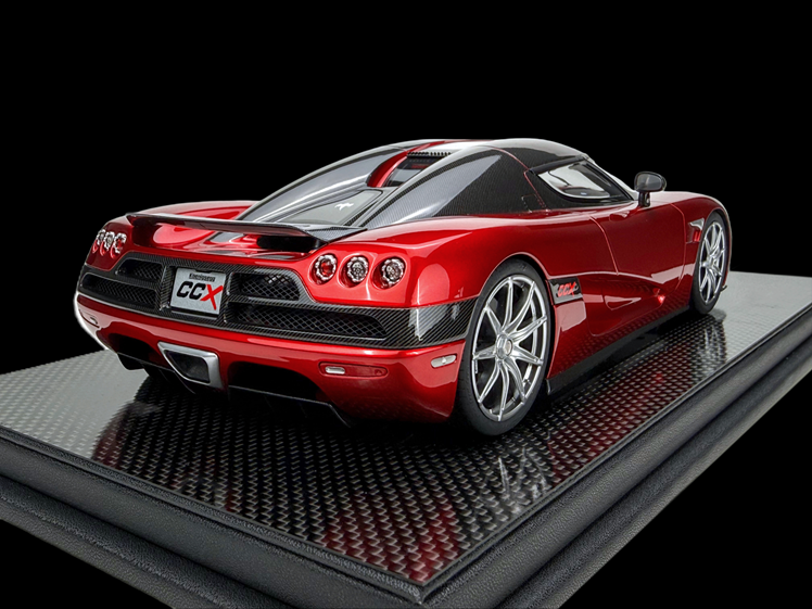 1/18 Frontiart Koenigsegg CCX 7067 Candy Apple Red Car Model Limited 100 Pieces