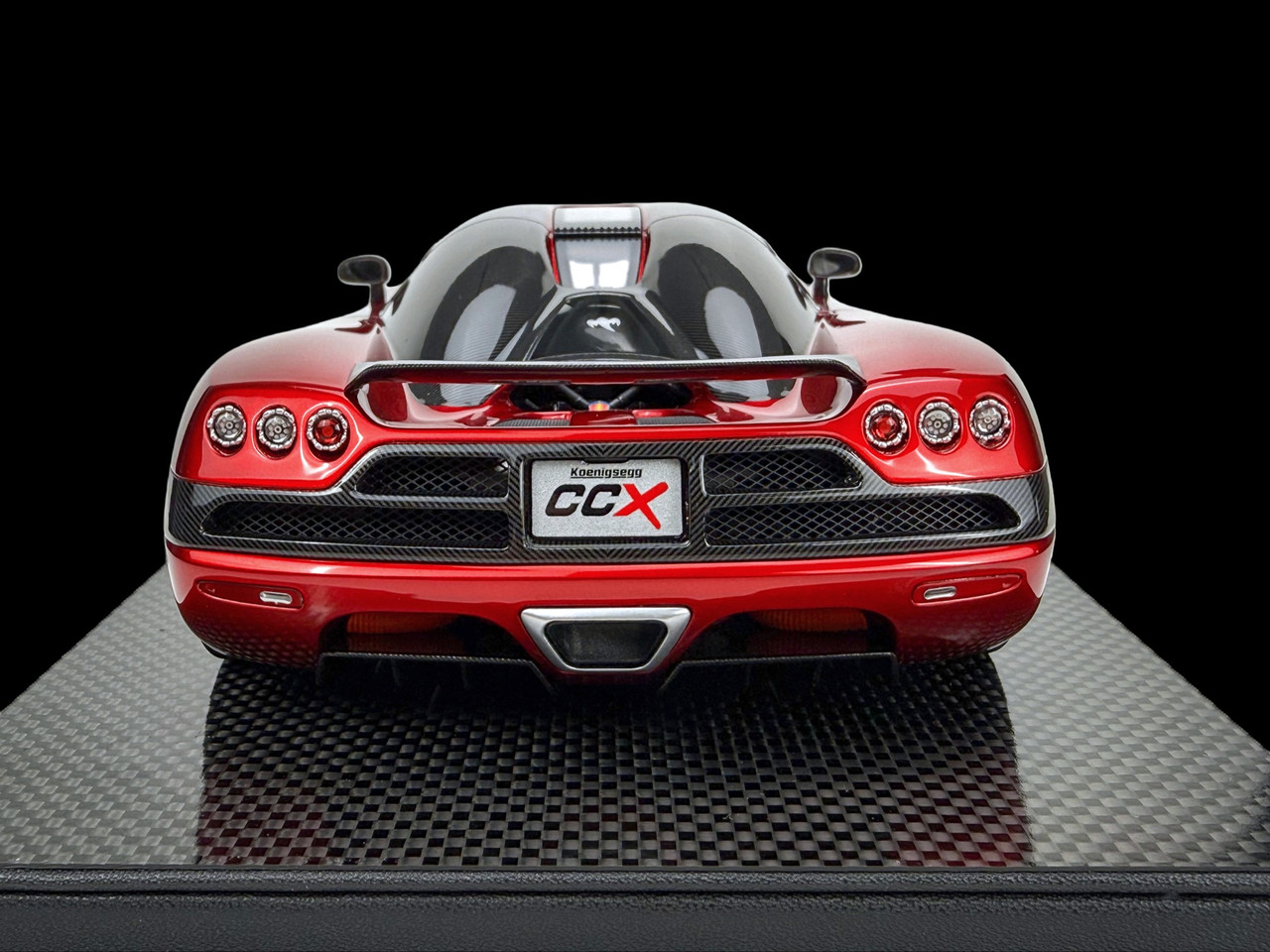 1/18 Frontiart Koenigsegg CCX 7067 Candy Apple Red Car Model Limited 100 Pieces