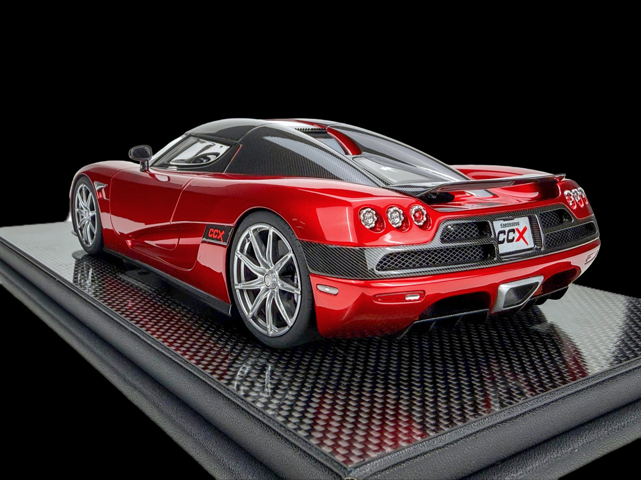 1/18 Frontiart Koenigsegg CCX 7067 Candy Apple Red Car Model Limited 100 Pieces