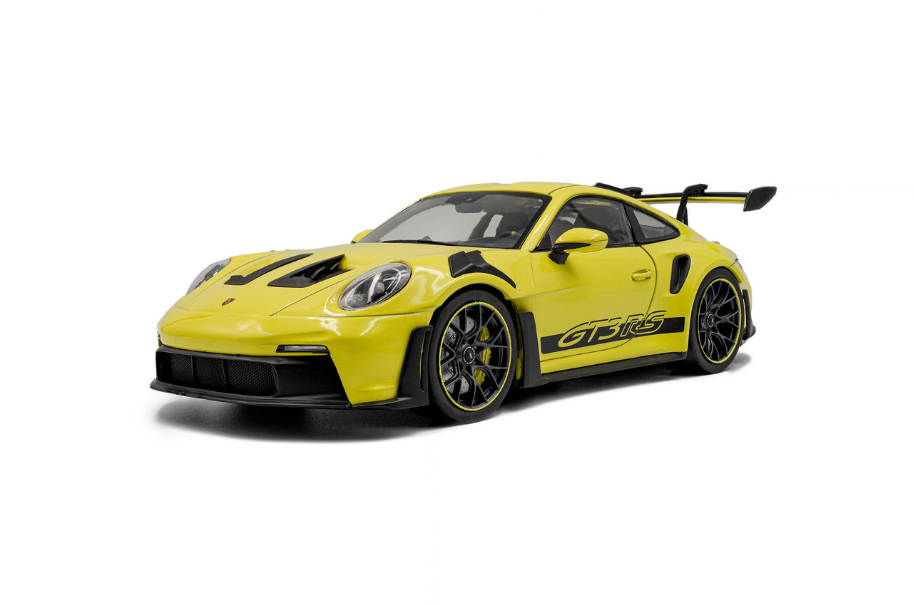 1/18 Solido 2024 Porsche 911 (992) GT3 RS (Neon Lime Yellow Green