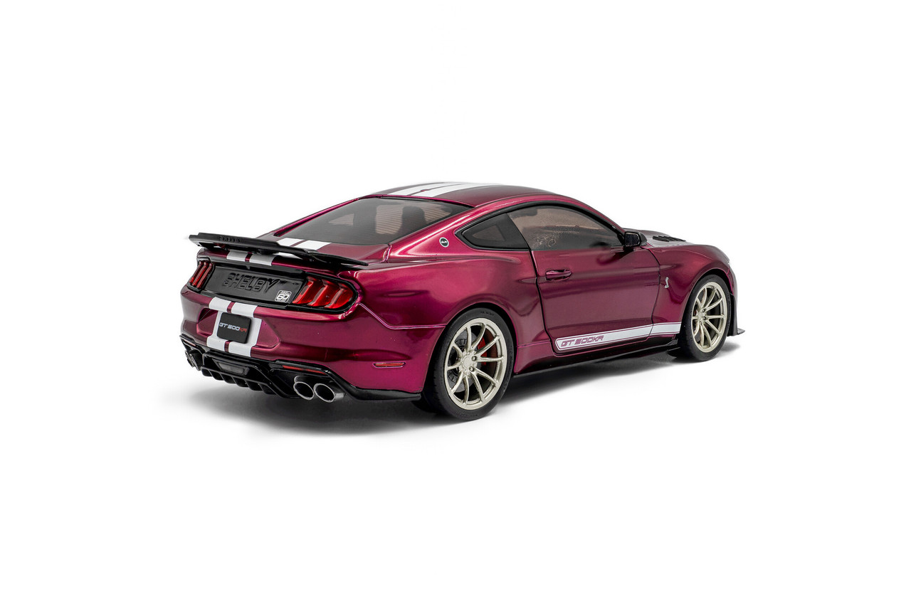 1/18 Solido 2023 Ford Mustang Shelby GT500KR (Purple Metallic) Diecast Car Model