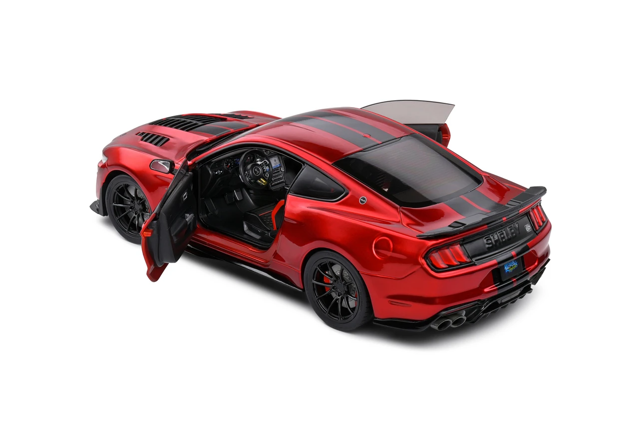 1/18 Solido 2023 Ford Mustang Shelby GT500KR (Red) Diecast Car Model