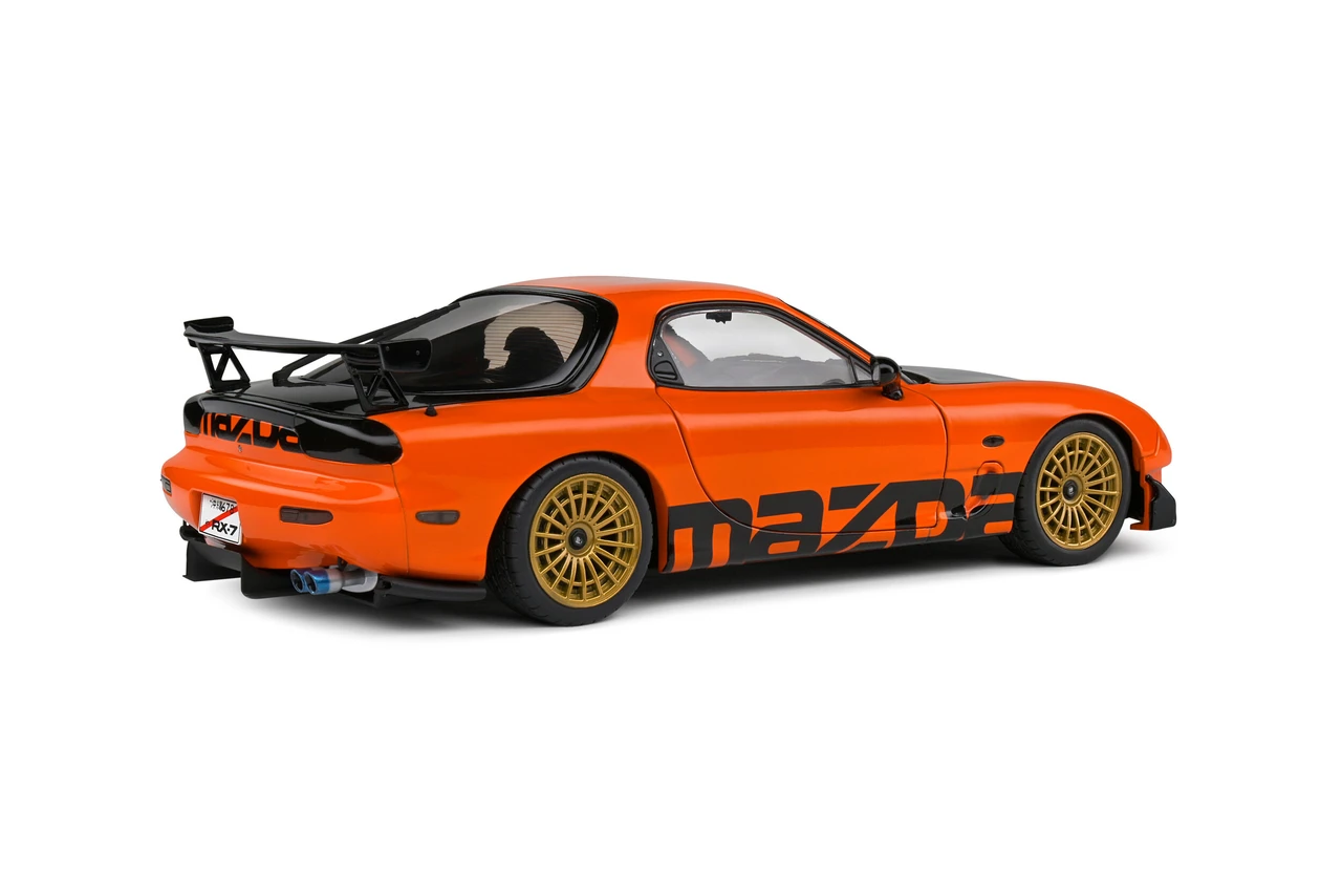 1/18 Solido Mazda RX-7 Type RS (FD3S) (Orange) Diecast Car Model