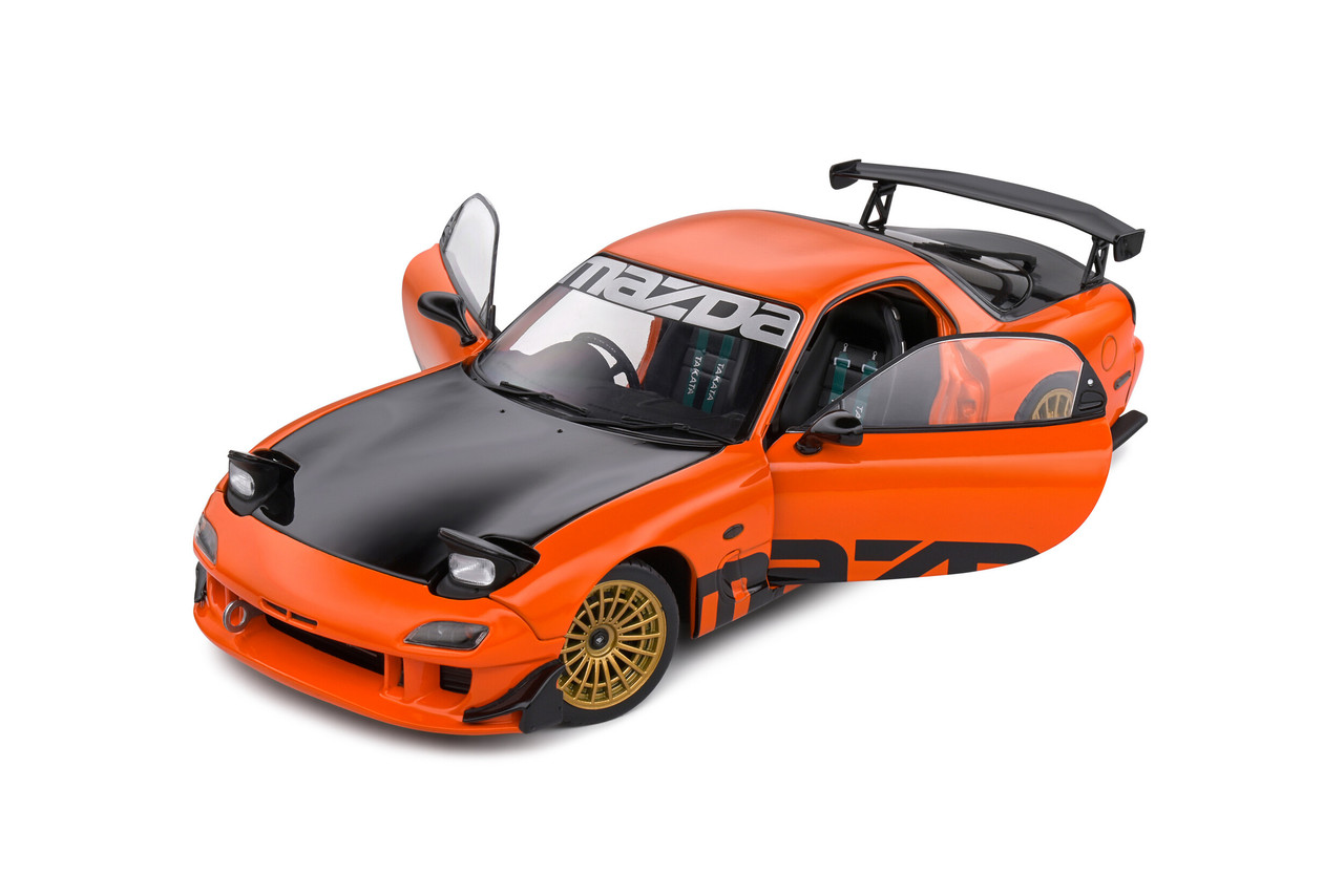 1/18 Solido Mazda RX-7 Type RS (FD3S) (Orange) Diecast Car Model