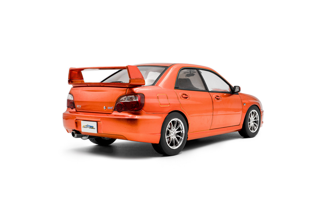1/18 Solido 2023 Subaru Impreza WRX STI (Orange Metallic) Diecast Car Model