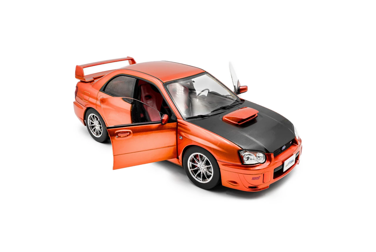 1/18 Solido 2023 Subaru Impreza WRX STI (Orange Metallic) Diecast Car Model