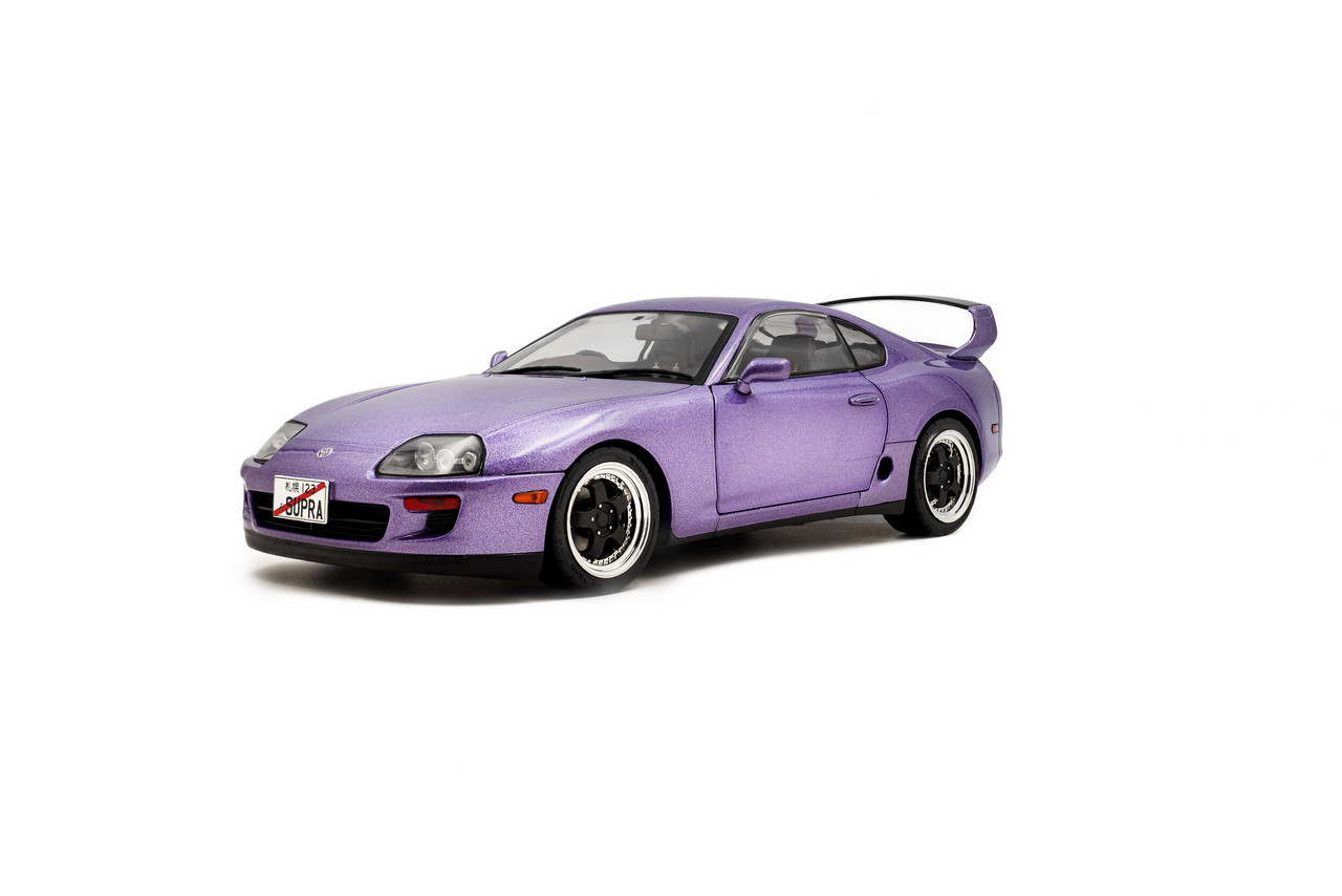 1/18 Solido 1993 Toyota Supra Mk IV (A80) (Purple Metallic