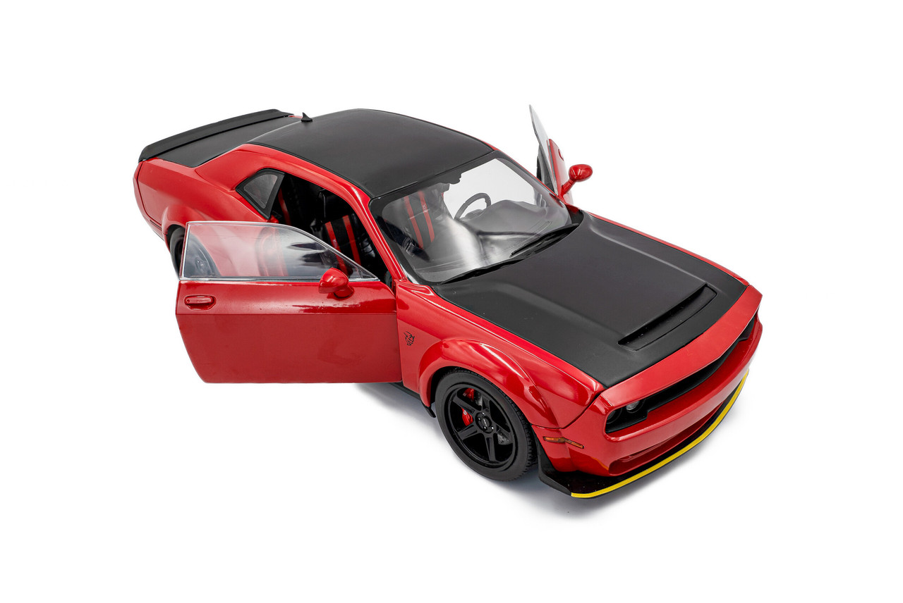 1/18 Solido 2023 Dodge Challenger SRT Demon (Red) Diecast Car