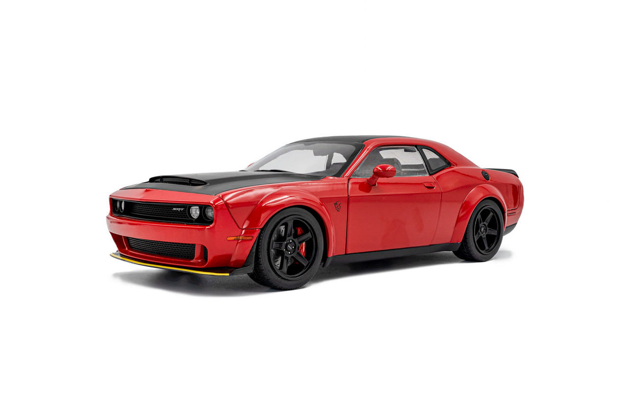 1/18 Solido 2023 Dodge Challenger SRT Demon (Red) Diecast Car