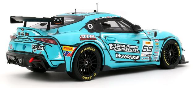 1/18 OTTO 2025 Toyota GR Supra GT4 Evo 2 A.Mcintosh, P.Thopson (Blue) Car Model