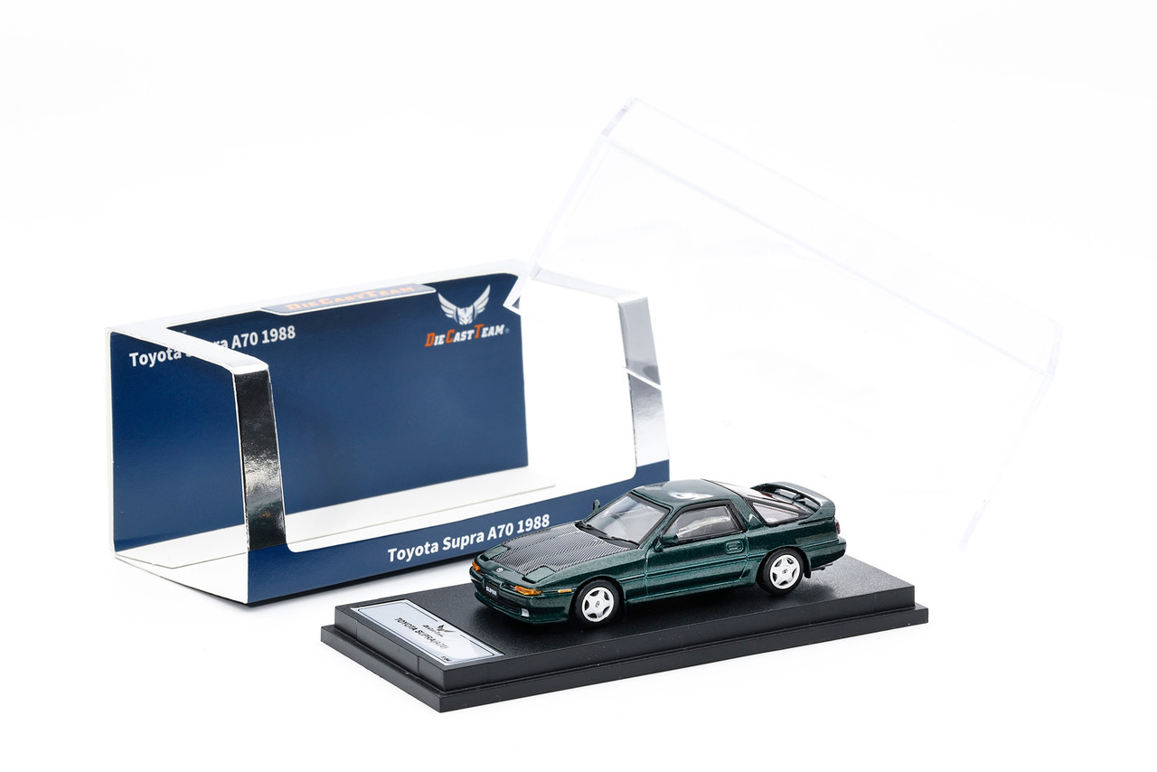 1/64 DCT Toyota Supra (A70) (Green) Diecast Car Model