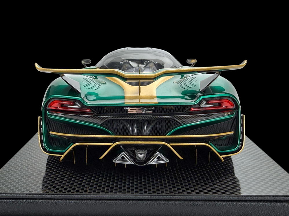 1/18 Frontiart SSC Tuatara Striker (Green) Car Model Limited 100 Pieces
