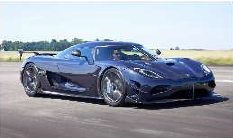 1/18 HH Model Koenigsegg Agera RS (Chimera Blue Carbon) Car Model Limited 10 Pieces