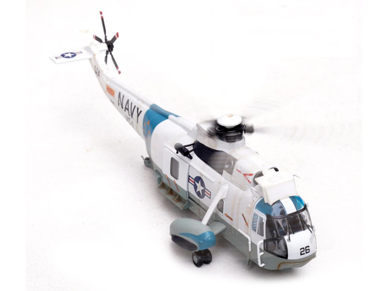 Sikorsky SH-3G Sea King Helicopter "149925/UA 26 Fleet Composite Squadron 1 Blue Alii NAS Barbers Point Hawaii" (1970s) United States Navy 1/72 Diecast Model by Legion