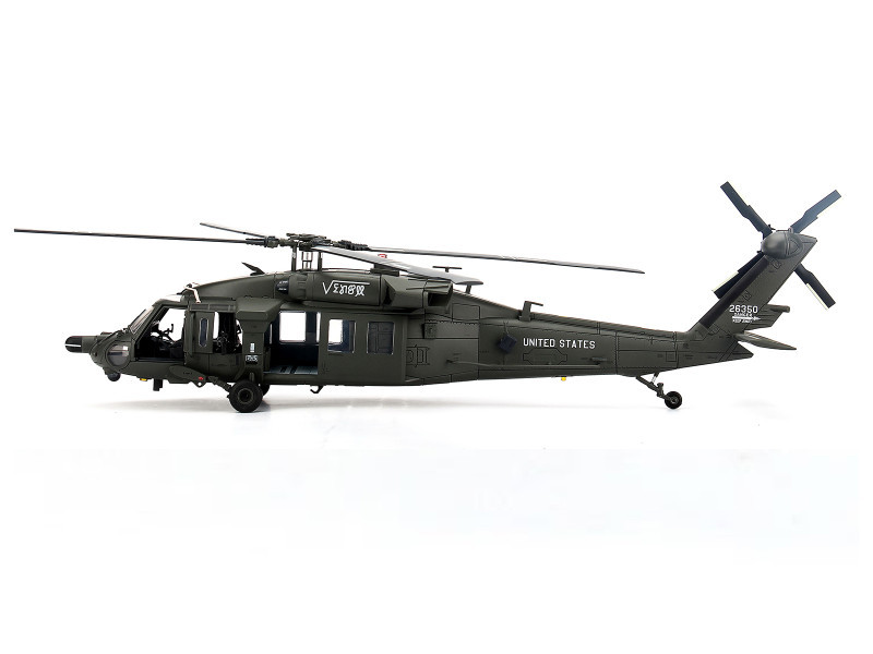 Sikorsky MH-60L Black Hawk Helicopter "160th Special Operations Aviation Regiment Battle of Mogadishu Operation Gothic Serpent Somalia" (1993) United States Army 1/48 Diecast Model by Bless Wing