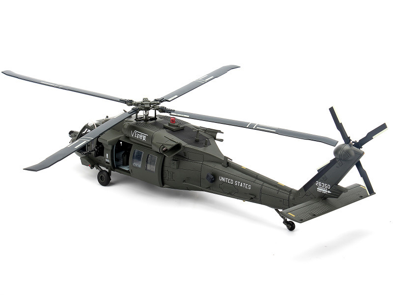 Sikorsky MH-60L Black Hawk Helicopter "160th Special Operations Aviation Regiment Battle of Mogadishu Operation Gothic Serpent Somalia" (1993) United States Army 1/48 Diecast Model by Bless Wing