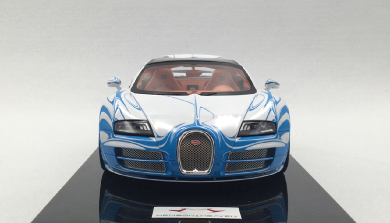 1/18 HH Model Bugatti Veyron Grand Sport (Blue) Resin Car Model