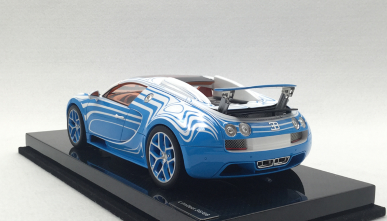 1/18 HH Model Bugatti Veyron Grand Sport (Blue) Resin Car Model