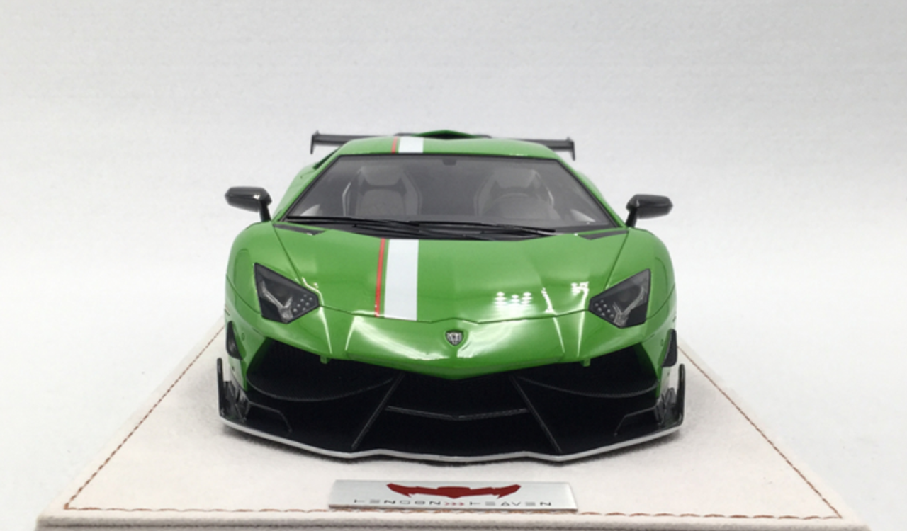 1/18 HH Lamborghini Aventador DMC LP988 Edizione-GT (Green) Car Model