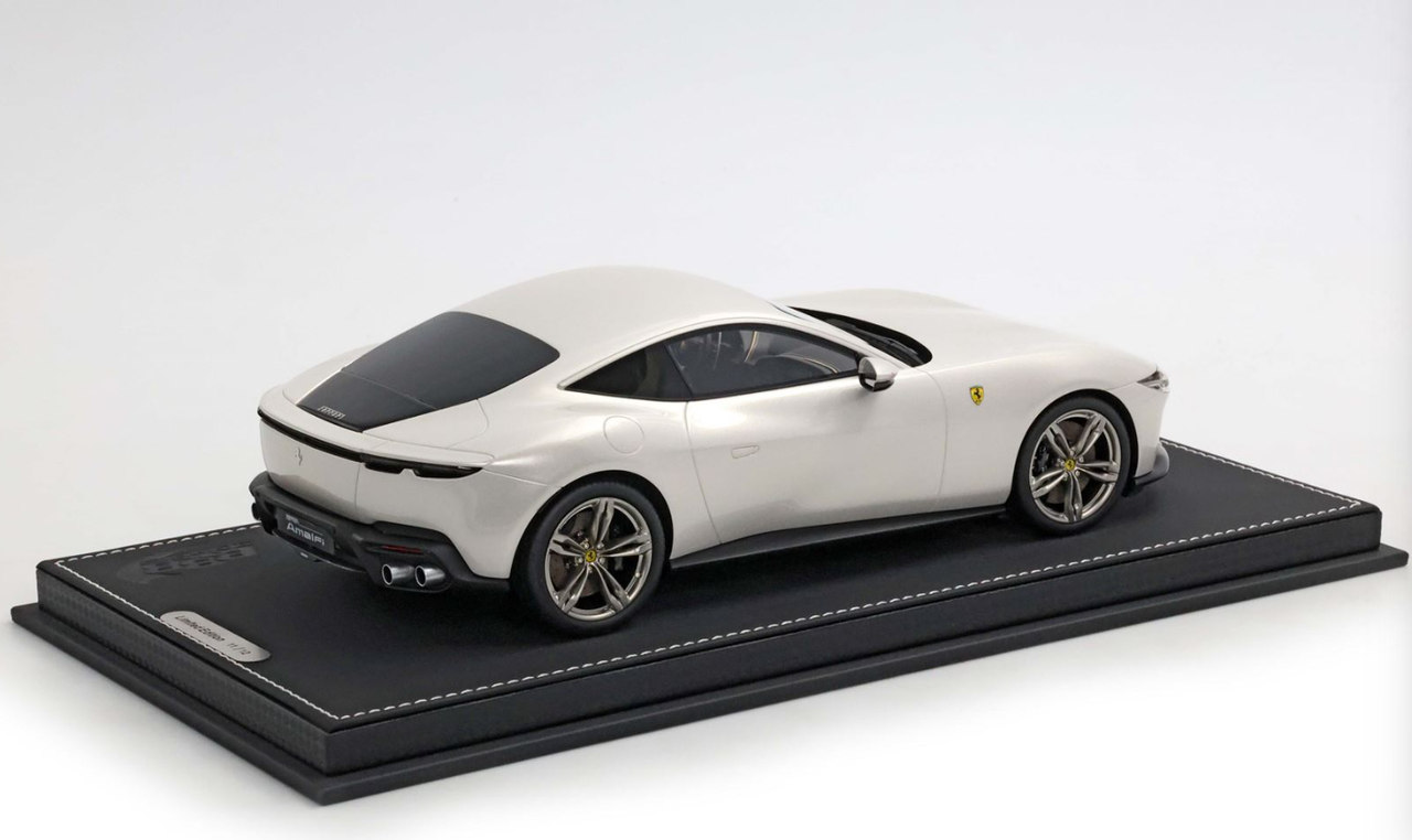1/18 BBR Ferrari Amalfi (Grigio Abu Dhabi Light Ice Grey) Car Model Limited 12 Pieces