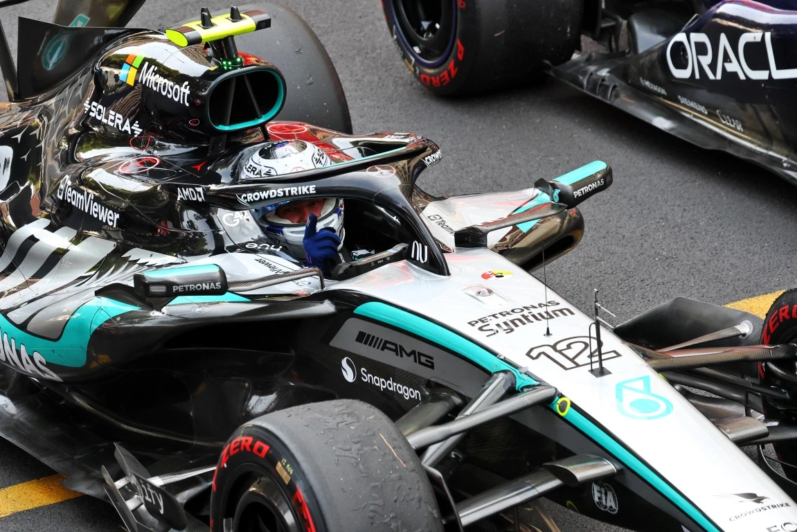 1/43 Minichamps 2026 Formula 1 Monaco GP Mercedes-AMG Petronas F1 Team W17 Winner #12 Kimi Antonelli Car Model