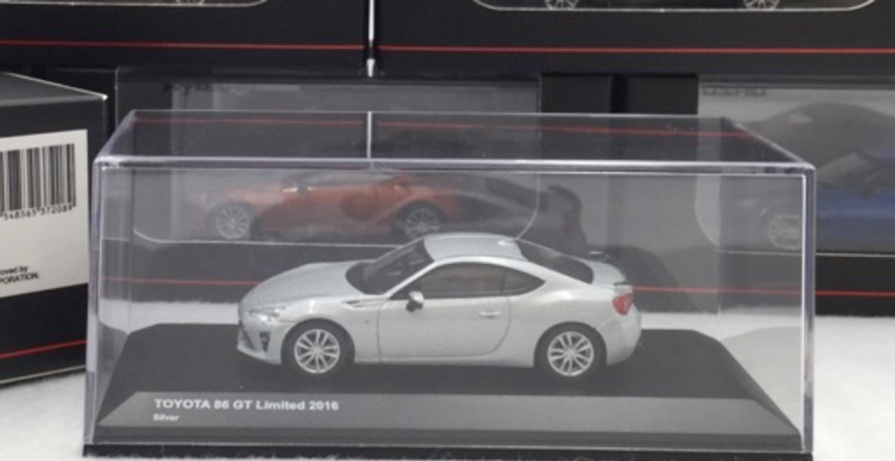 1/64 Kyosho Subaru BRZ BR-Z GT (Silver) Car Model