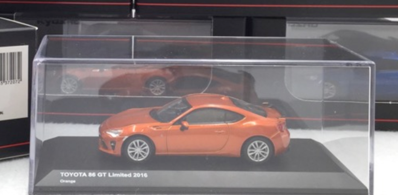 1/64 Kyosho Subaru BRZ BR-Z GT (Orange) Car Model