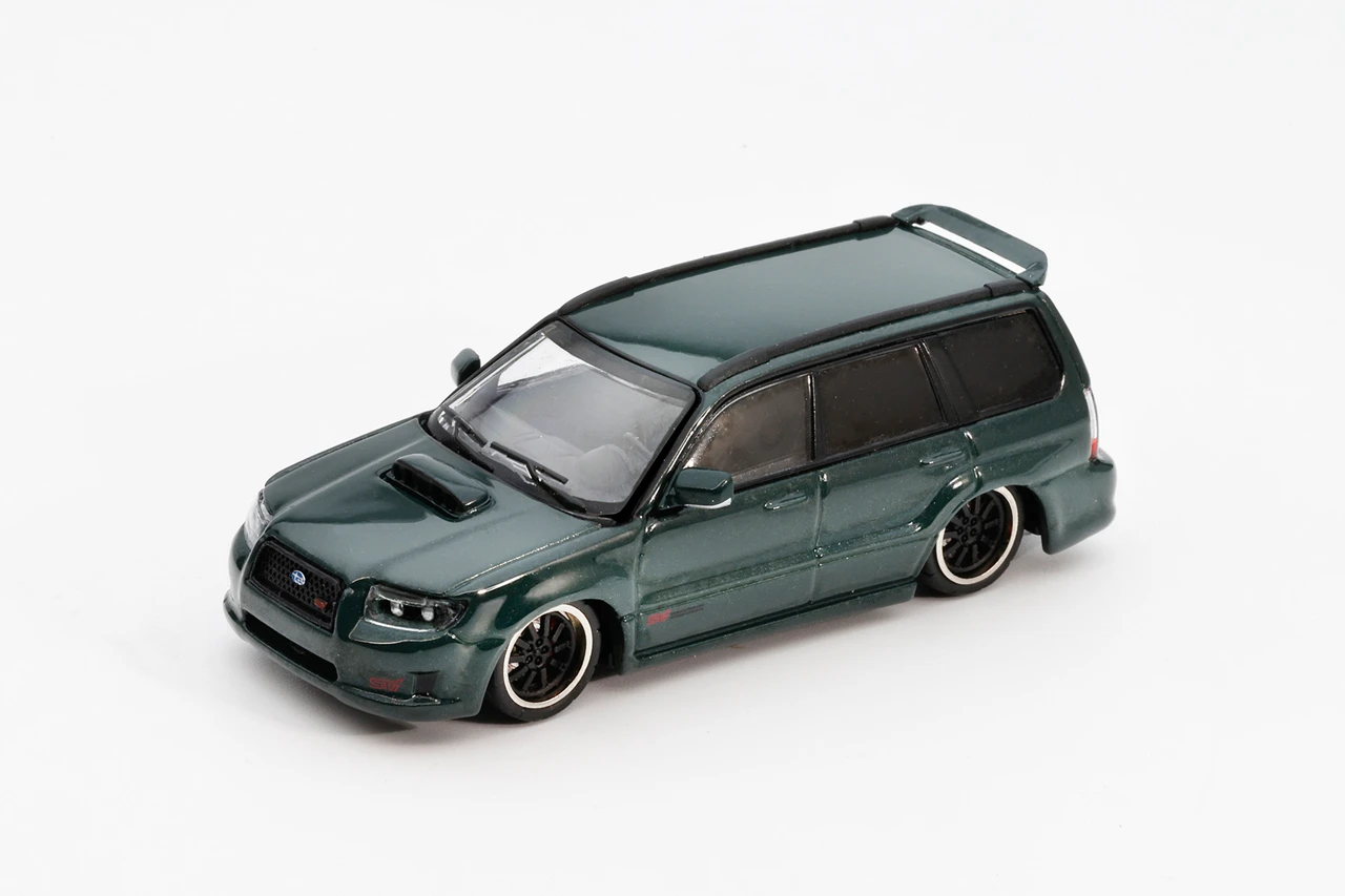 1/64 Shoom64 Subaru Forester (Green) Diecast Car Model
