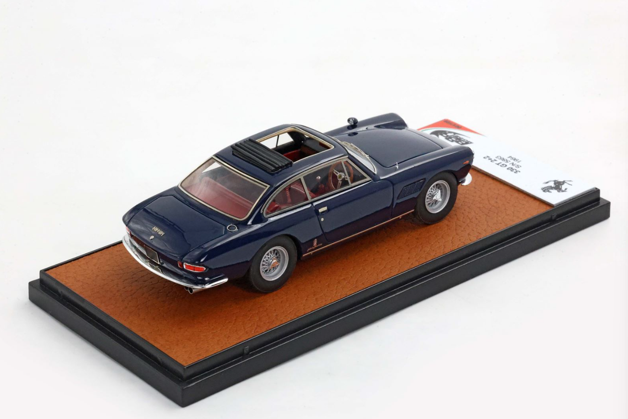 1/43 BBR Ferrari 330 GT 2+2 Double Headlights (Dark Blue Roof & Red Interior) S/N 5863 Car Model Limited 109 Pieces
