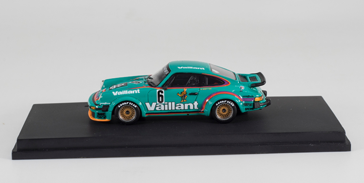 1/64 Dealer Edition Porsche 934 Vaillant #6 Diecast Car Model