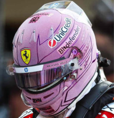 1/5 Looksmart 2026 Formula 1 Monaco GP Ferrari SF-26 2nd Place #44 Lewis Hamilton Helmet Model